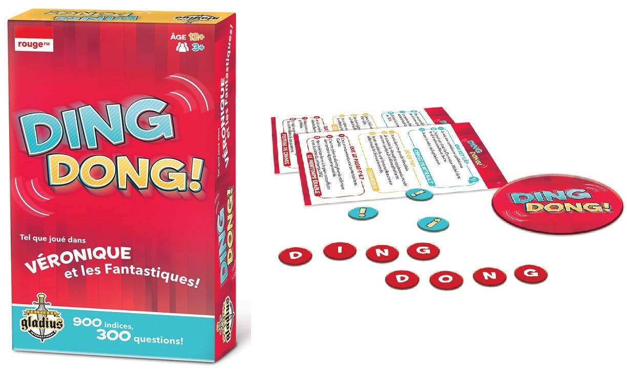 Image en vedette de l'article ROUGE FM LANCE LE JEU DE TABLE DING DONG!