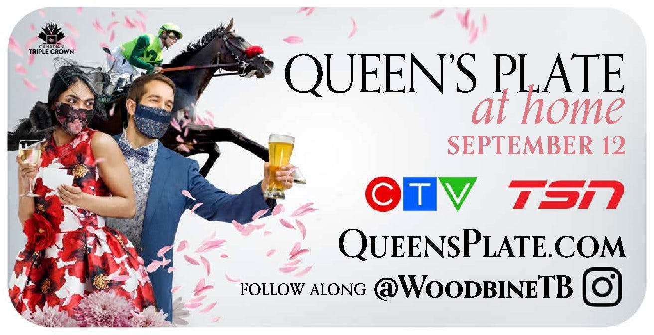 Image for the INTRODUCING THE QUEEN’S PLATE @ HOME press release