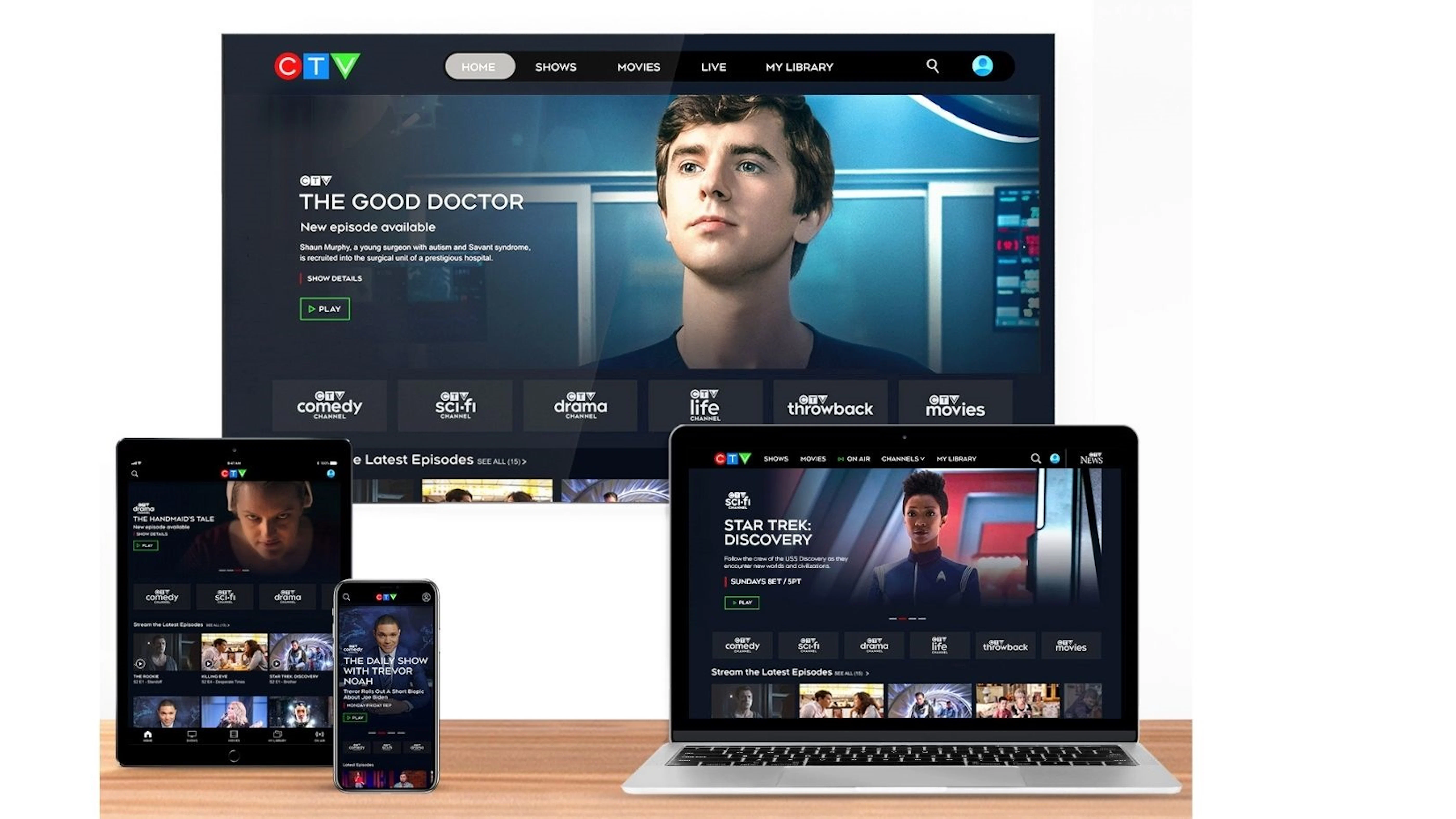 Introducing the All-New CTV Digital Experience - Bell Media