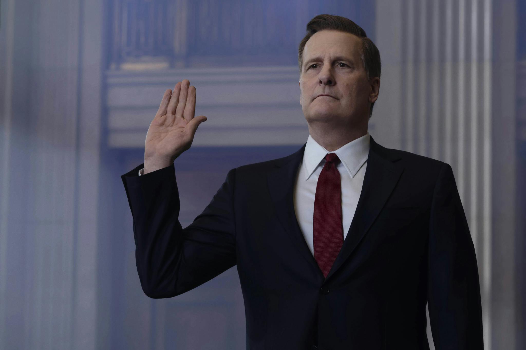 Image for the Jeff Daniels Rises Up To Play Besieged FBI Director James Comey in Timely Political Drama THE COMEY RULE press release