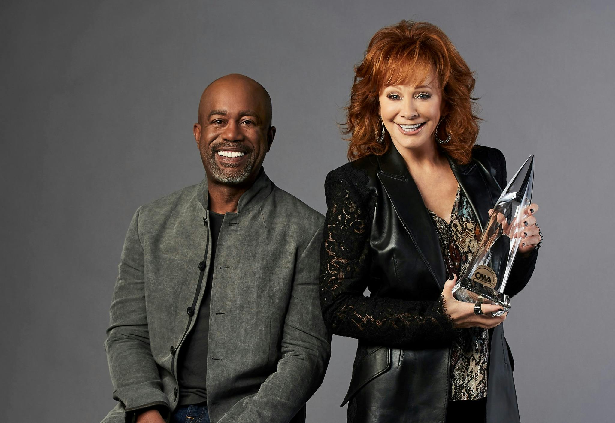 Image for the Reba McEntire and Darius Rucker Host THE 54TH ANNUAL CMA AWARDS, November 11 on CTV2 press release