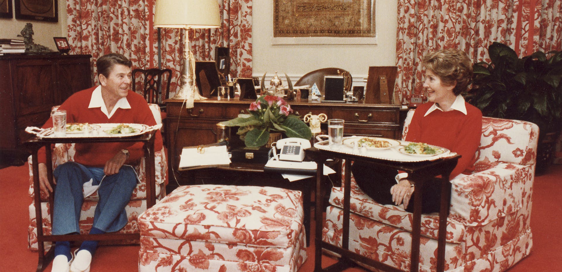 Image for the SHOWTIME RELEASES TRAILER AND POSTER ART FOR NEW DOCU-SERIES THE REAGANS press release