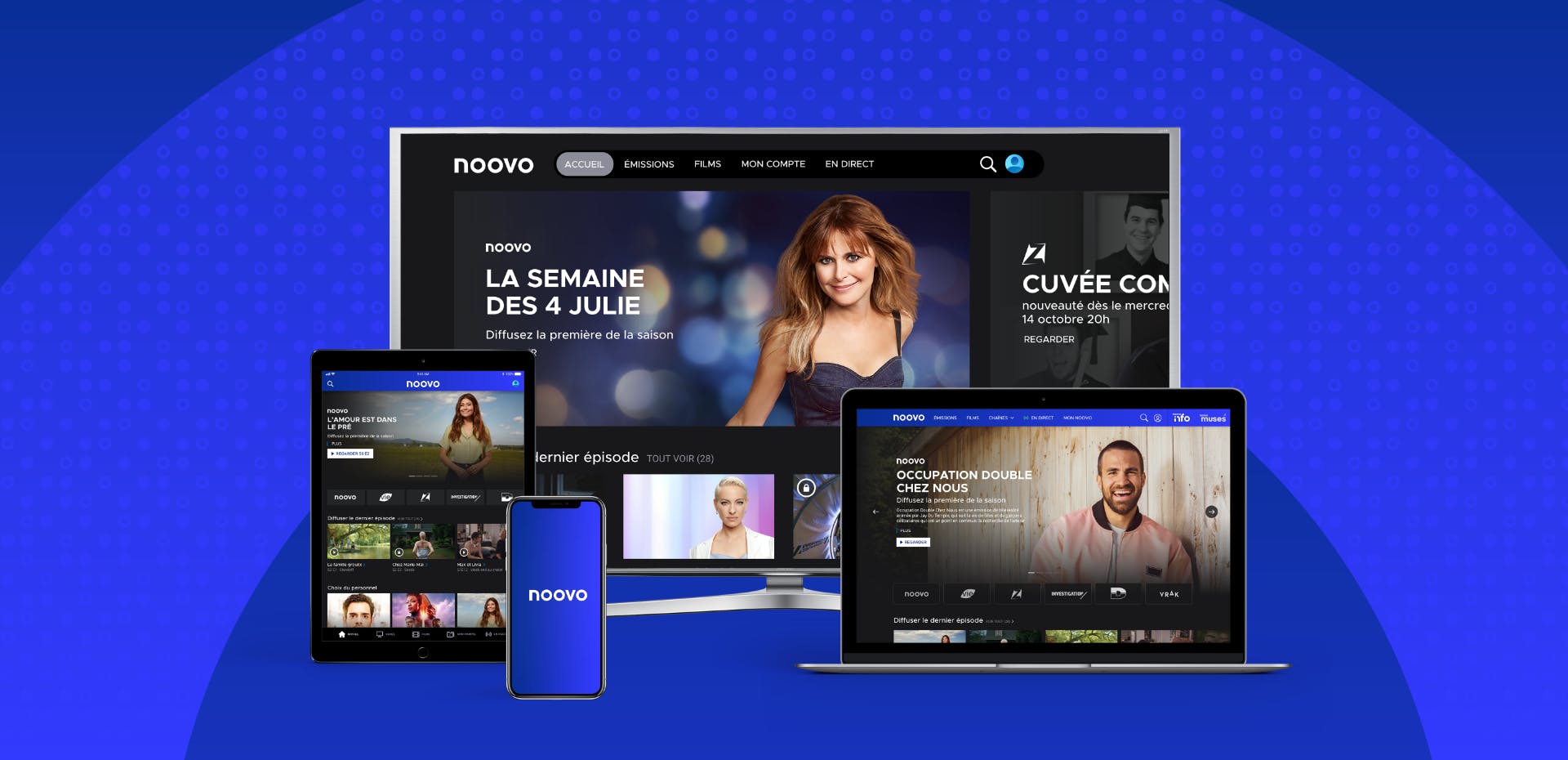 Image for the BELL MEDIA UNVEILS ITS BRAND-NEW ONLINE VIEWING DESTINATION NOOVO.CA AND NOOVO APP press release