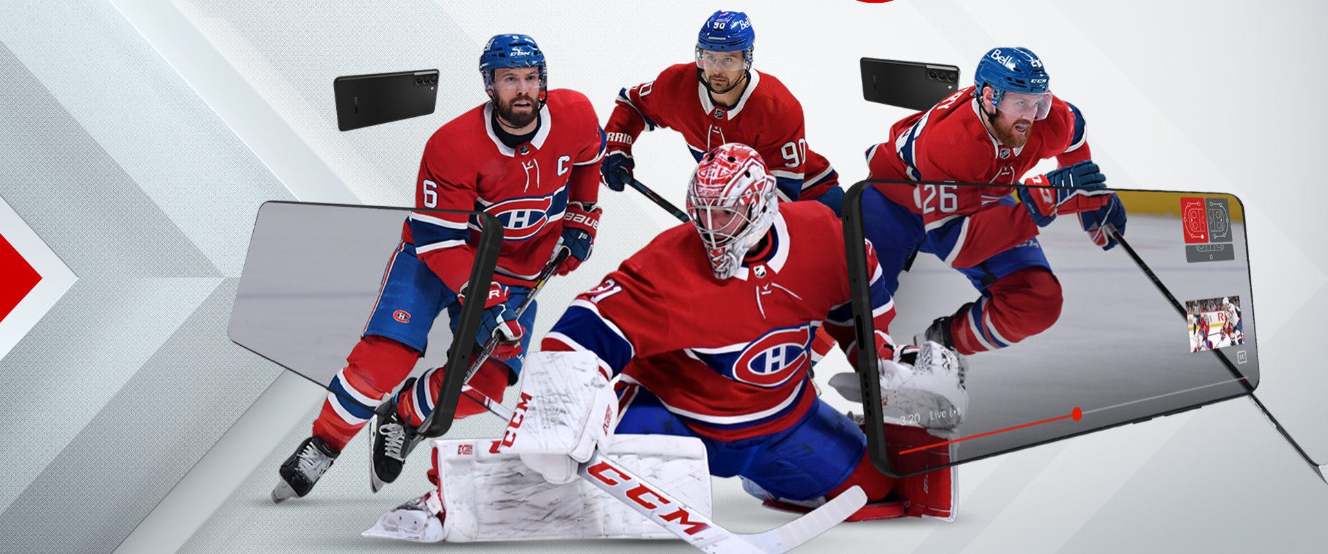 Image for the TSN and RDS Launch Immersive In-Game 5G Experience Letting Hockey Fans Control the Angle on Every Play press release