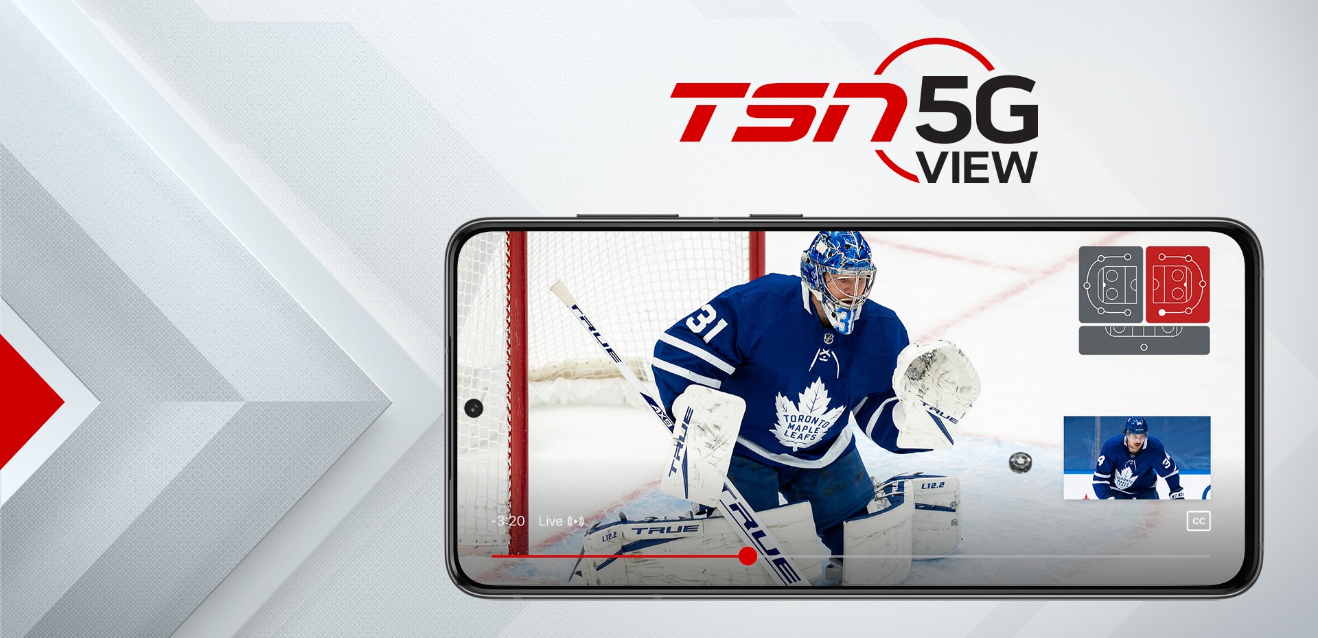 TSN 5G View Launches in Toronto, Letting Maple Leafs Fans Control the Angle on Every Play