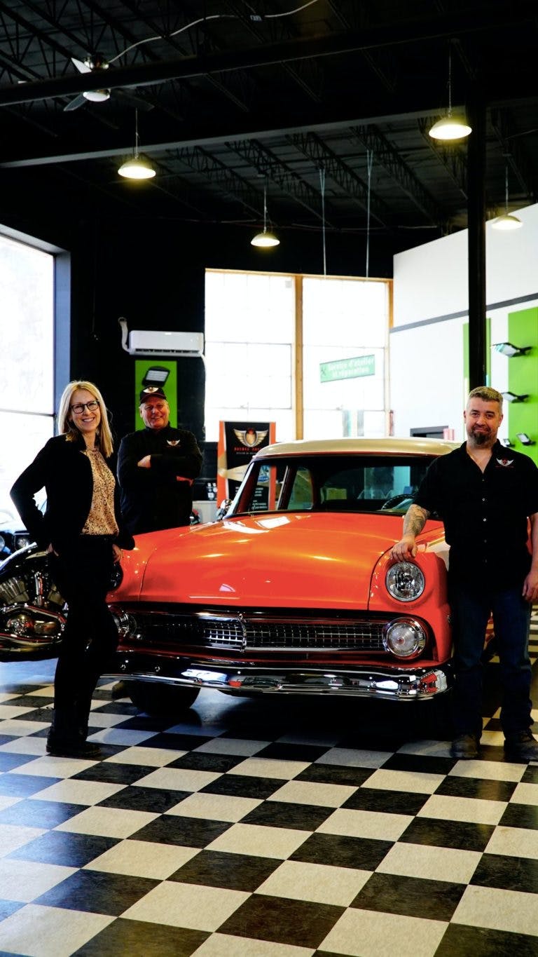 Bienvenue à la shop! affiche promotionnelle