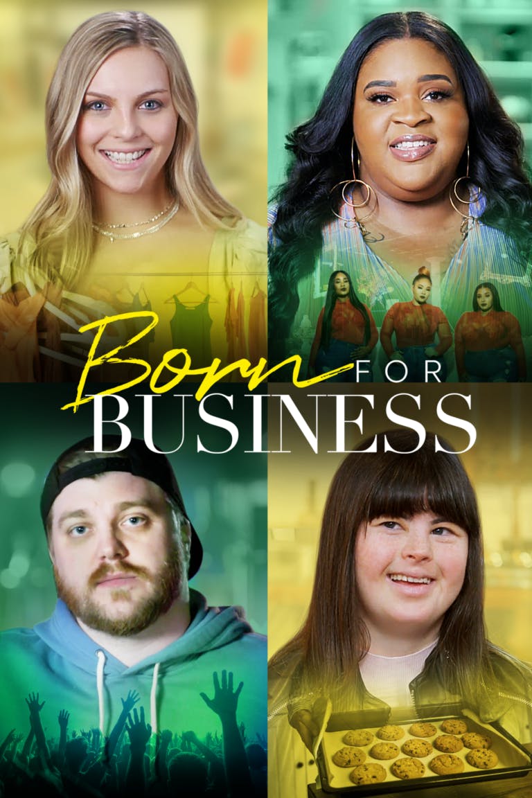 Born for Business poster art