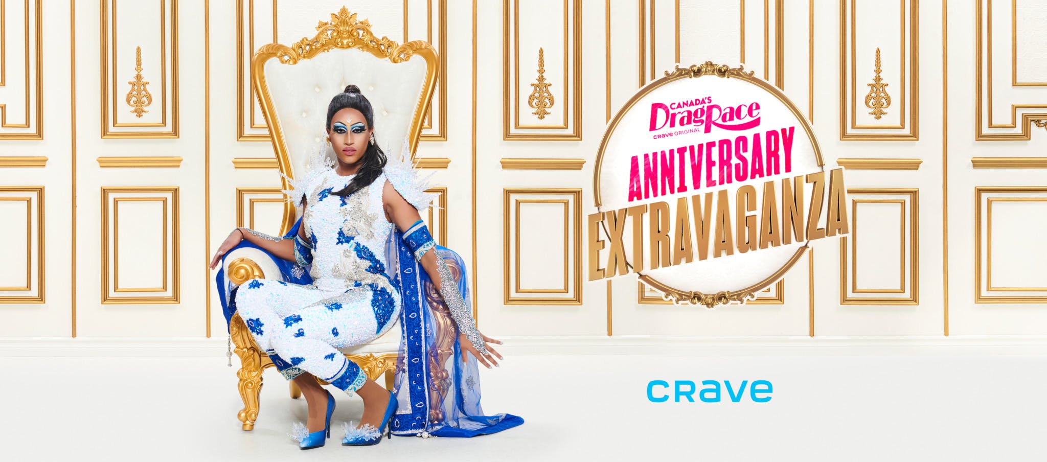 Image for the Welcome Back Hunties! Crave Presents the CANADA’S DRAG RACE ANNIVERSARY EXTRAVAGANZA, Available on September 6 press release