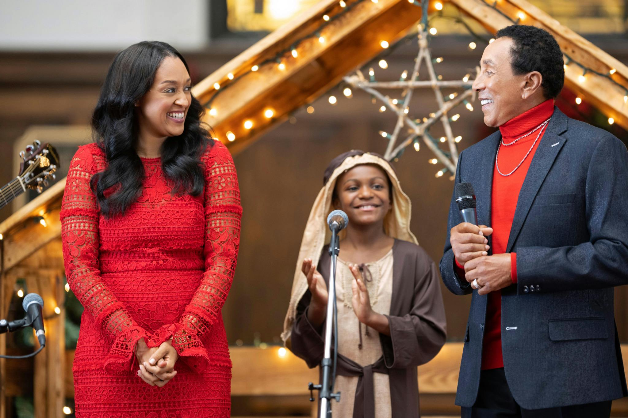 Image for the It’s a Smokey Christmas for Tia Mowry-Hardrict as Multiple Dreams Come True in MIRACLE IN MOTOR CITY press release