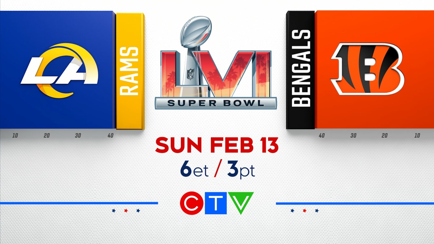 Image for the CTV, TSN, and RDS Announce Broadcast Details for Comprehensive Live Coverage of SUPER BOWL LVI, February 13 press release