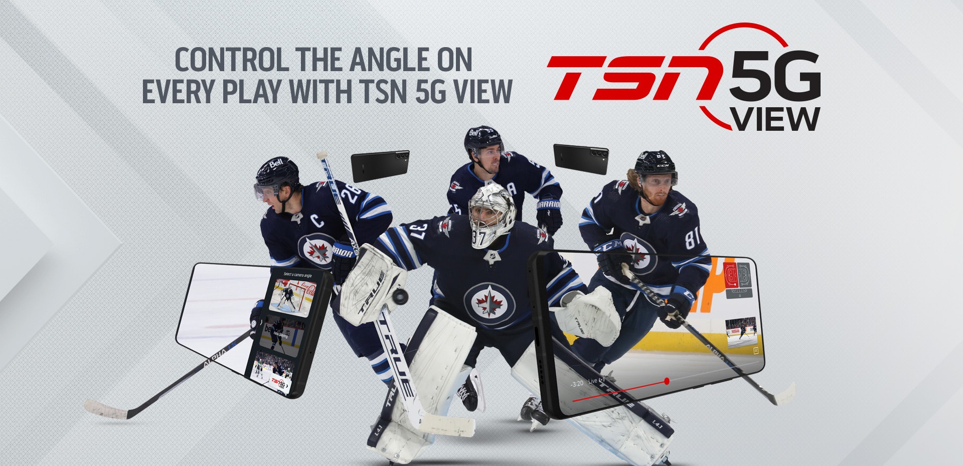 TSN 5G View Launches in Winnipeg for the Networks Regional Coverage of JETS ON TSN Games