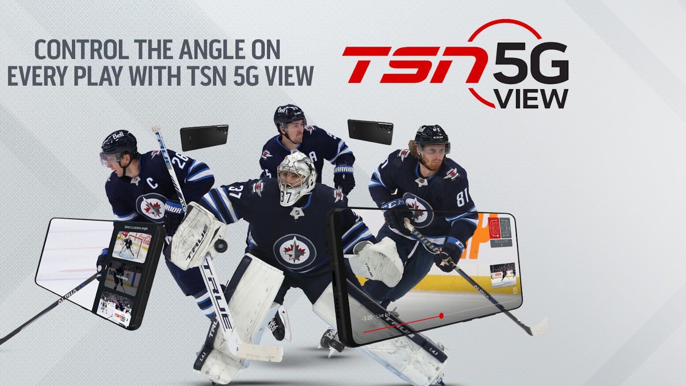 Image for the TSN 5G View Launches in Winnipeg for the Network’s Regional Coverage of JETS ON TSN Games press release