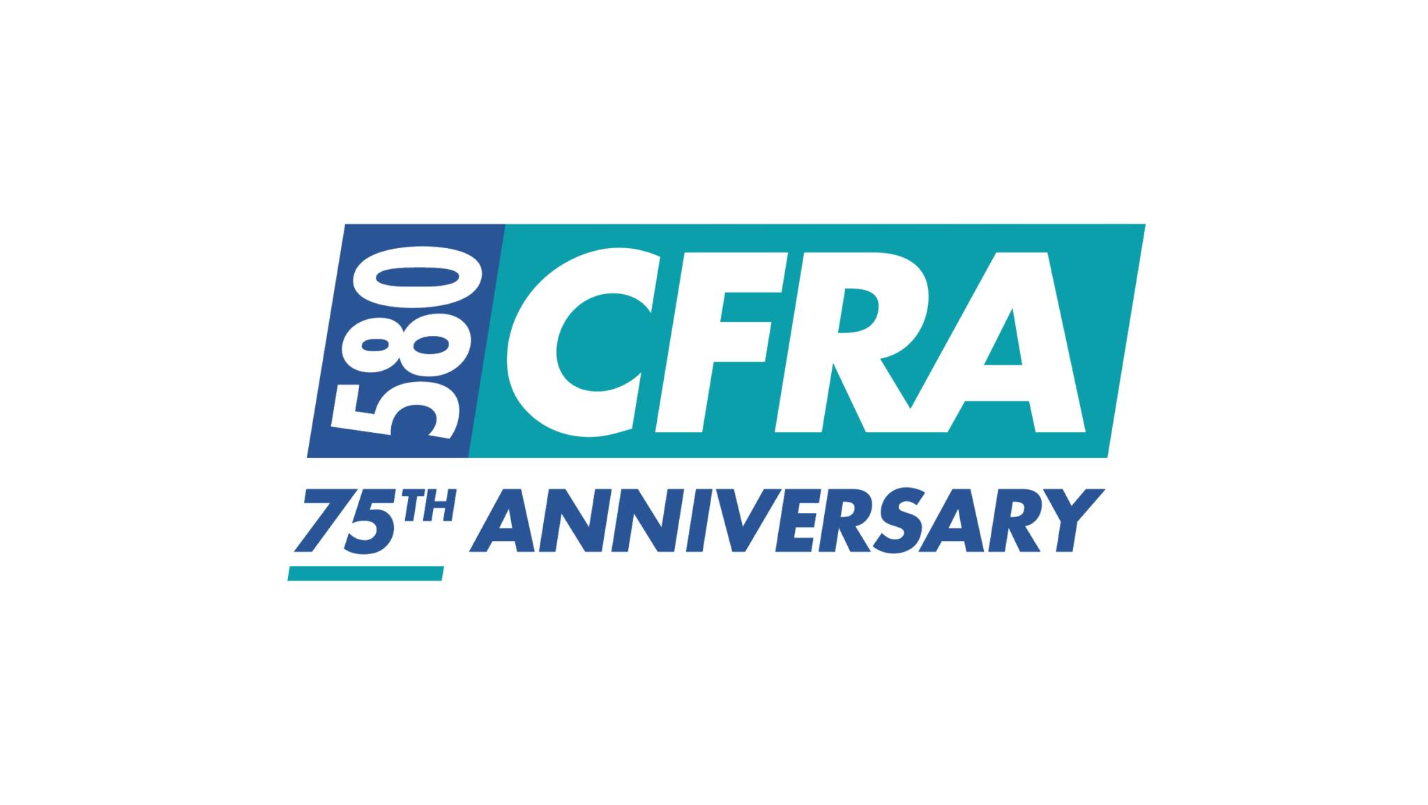 Image for the NEWSTALK 580 CFRA Celebrates Milestone 75th Anniversary, May 3 press release