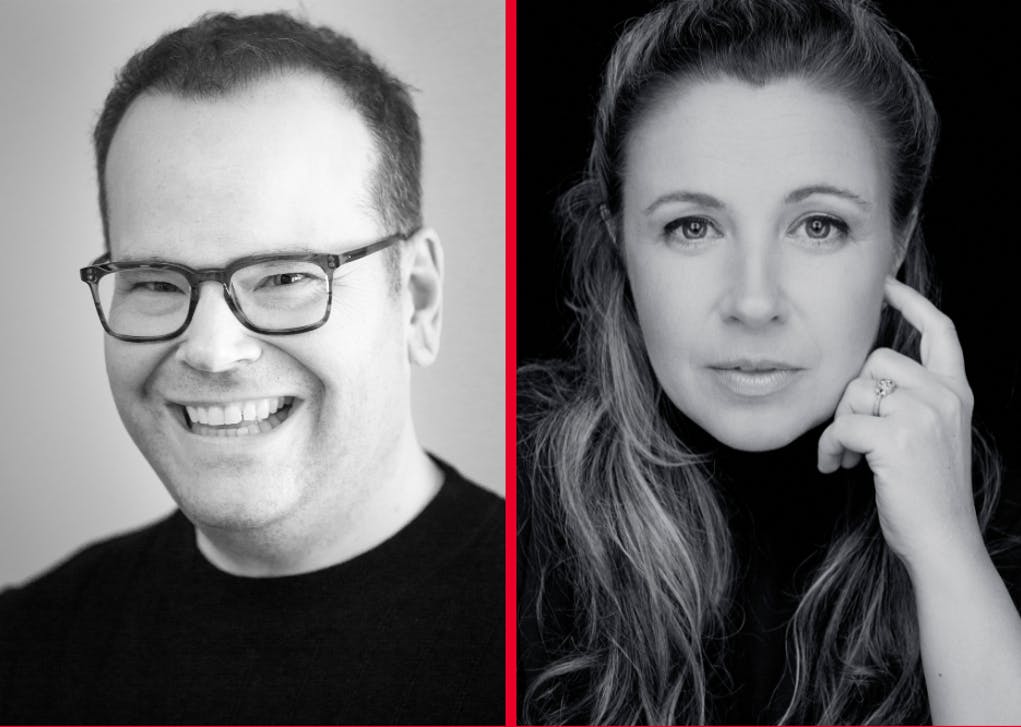 Image en vedette de l'article COPILOTE POUR L’ÉTÉ  Les complices Michel Charette et Jessica Barker choisissent Rouge FM et animeront l’émission du retour cet été!