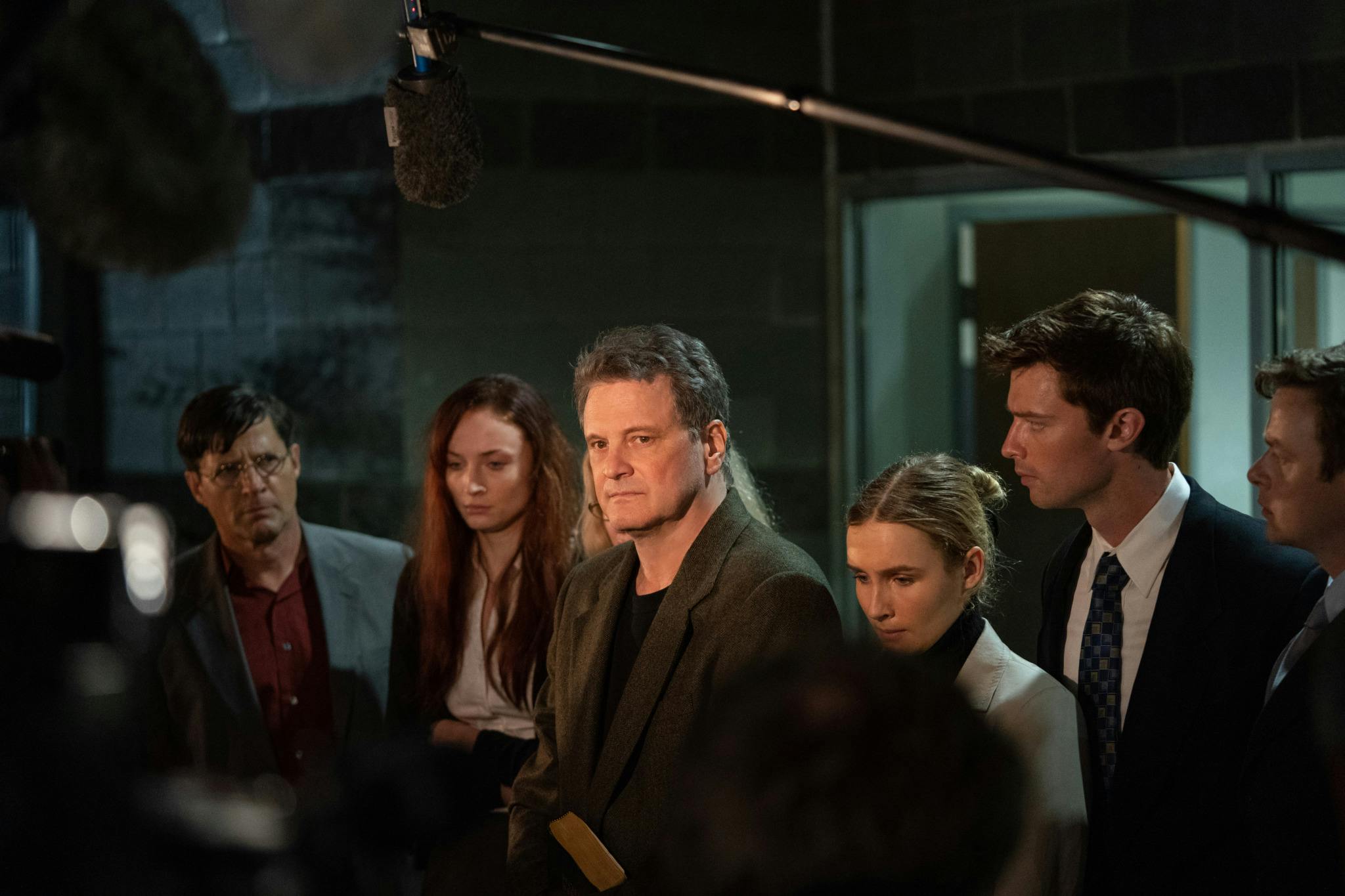 Image for the With Fresh Takes on a Famous Case, Colin Firth and Toni Collette Spiral Spectacularly in THE STAIRCASE press release