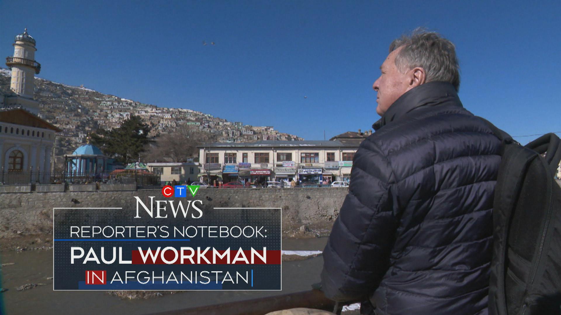 Image for the CTV’s Chief International Correspondent Paul Workman  Revisits Afghanistan for CTV News Special REPORTER’S NOTEBOOK: PAUL WORKMAN IN AFGHANISTAN, May 15 press release