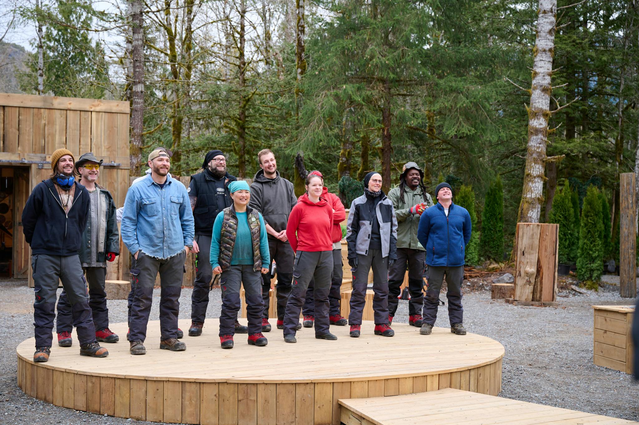 Safety Gear at the Ready as Discovery Reveals the 12 Carvers Competing