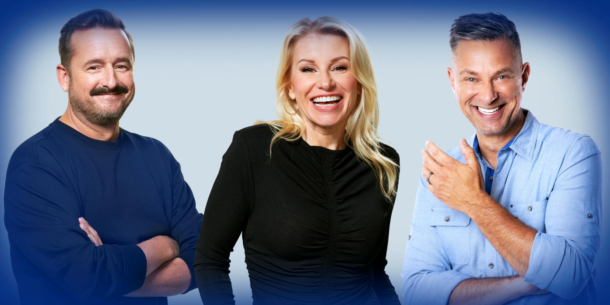 Image en vedette de l'article LE BOOST! Rémi-Pierre Paquin, Cathy Gauthier et Martin Tremblay formeront le trio matinal à ÉNERGIE 94.3 dès le 22 août