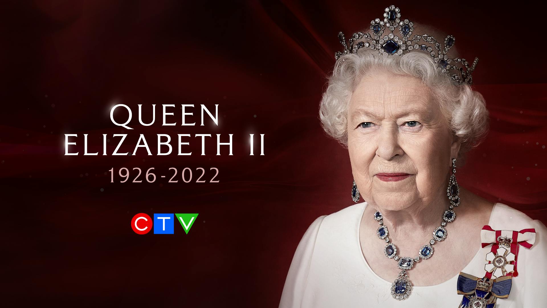 Image for the CTV News Commemorates the Life of Queen Elizabeth II with QUEEN ELIZABETH II: STATE FUNERAL, September 19 on CTV press release