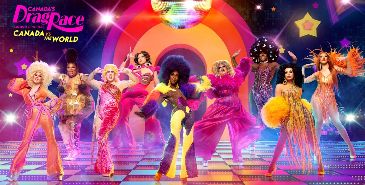 Image for the Meet the Queens Hustling into Canadian Hearts in the All-New Crave Original Series, CANADA’S DRAG RACE: CANADA VS. THE WORLD, Premiering November 18 press release