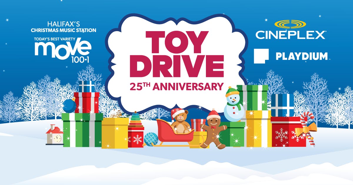 Image for the iHeartRadio Canada’s MOVE 100, Cineplex, and Playdium Celebrate 25th Anniversary of Yearly Toy Drive this Holiday Season press release