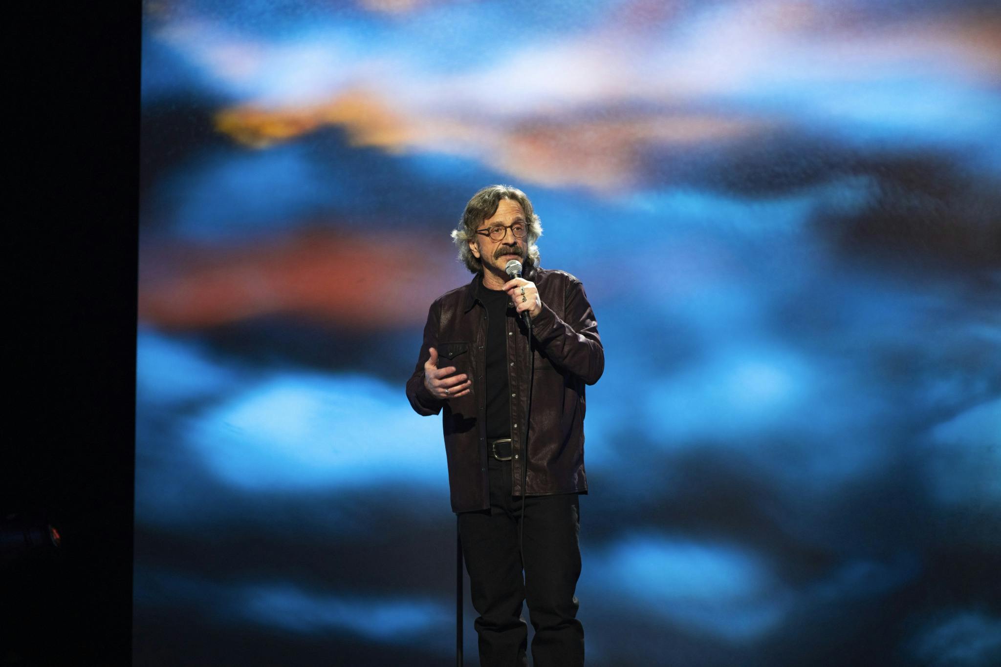 Image for the HBO Original Comedy Special MARC MARON: FROM BLEAK TO DARK Debuts February 11 press release
