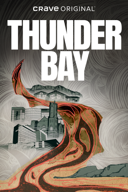 Thunderbay – keyart Meurtres à Thunder Bay affiche promotionnelle