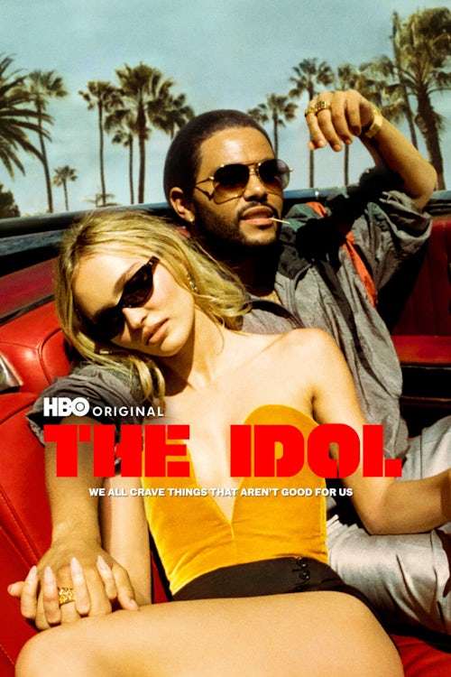 FID_822344_HO_TheIdol_S1_KA_Rev_27x40_rgb_v02_TitleTag Key art promoting HBO's THE IDOL