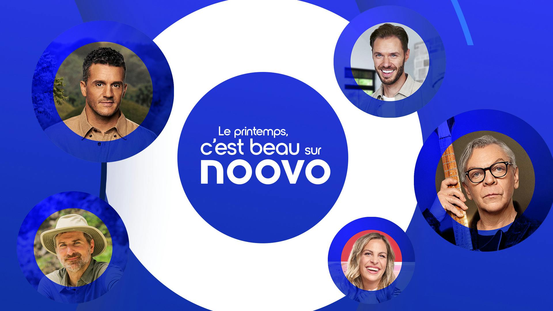 Image en vedette de l'article Le Noovo printemps! Dès le 2 avril, le printemps sera beau sur Noovo, avec une toute nouvelle programmation à l’image de la chaîne : originale, colorée et surprenante