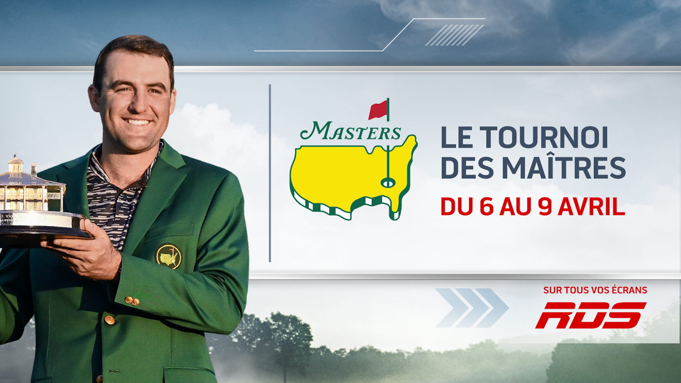 RDS présente le TOURNOI DES MAÎTRES du 6 au 9 avril