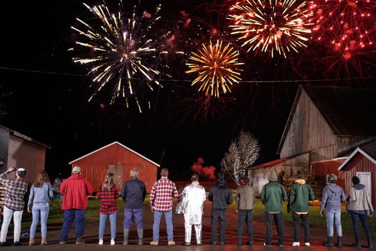 Group image of cast of LETERKENNY: MAY 2-4