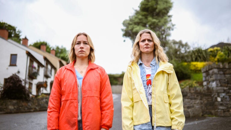 Sarah Goldberg and Susan Stanley in SISTERS