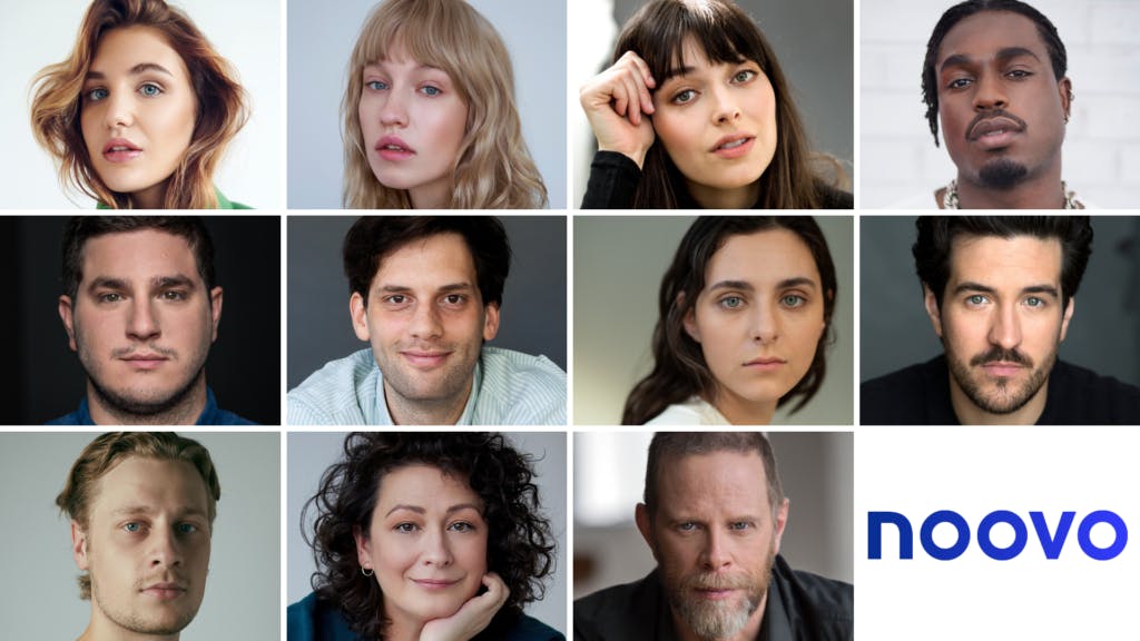 Mosaique représentant les acteurs Sophie Nélisse, Rose-Marie Perreault, Rosalie Bonenfant, Anglesh Major, Charles-Aubey Houde, Simon Landry-Désy, Nahéma Ricci, Olivier Gervais-Courchesne, Antoine Olivier Pilon, Anick Lemay et Jean-Nicolas Verreault