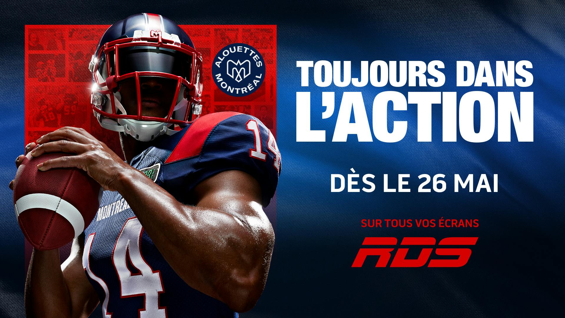 Image en vedette de l'article Près de 50 matchs de football de la LCF présentés sur RDS dès le vendredi 26 mai