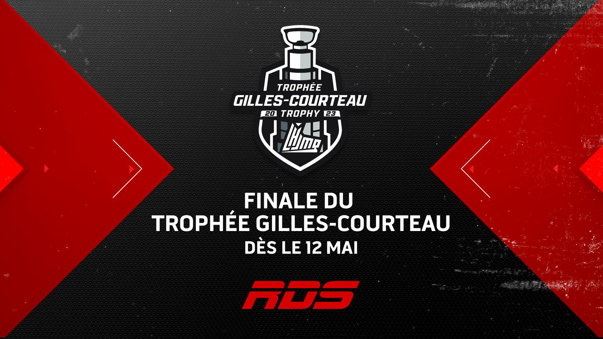 Image en vedette de l'article Mooseheads vs Remparts : RDS présente la finale du trophée Gilles-Courteau 2023 de la LHJMQ dès le vendredi 12 mai