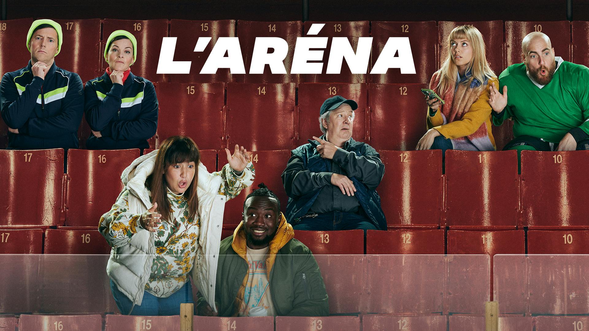 Image en vedette de l'article L’ARÉNA : une bande-annonce pour la nouvelle comédie de l’hiver de Noovo