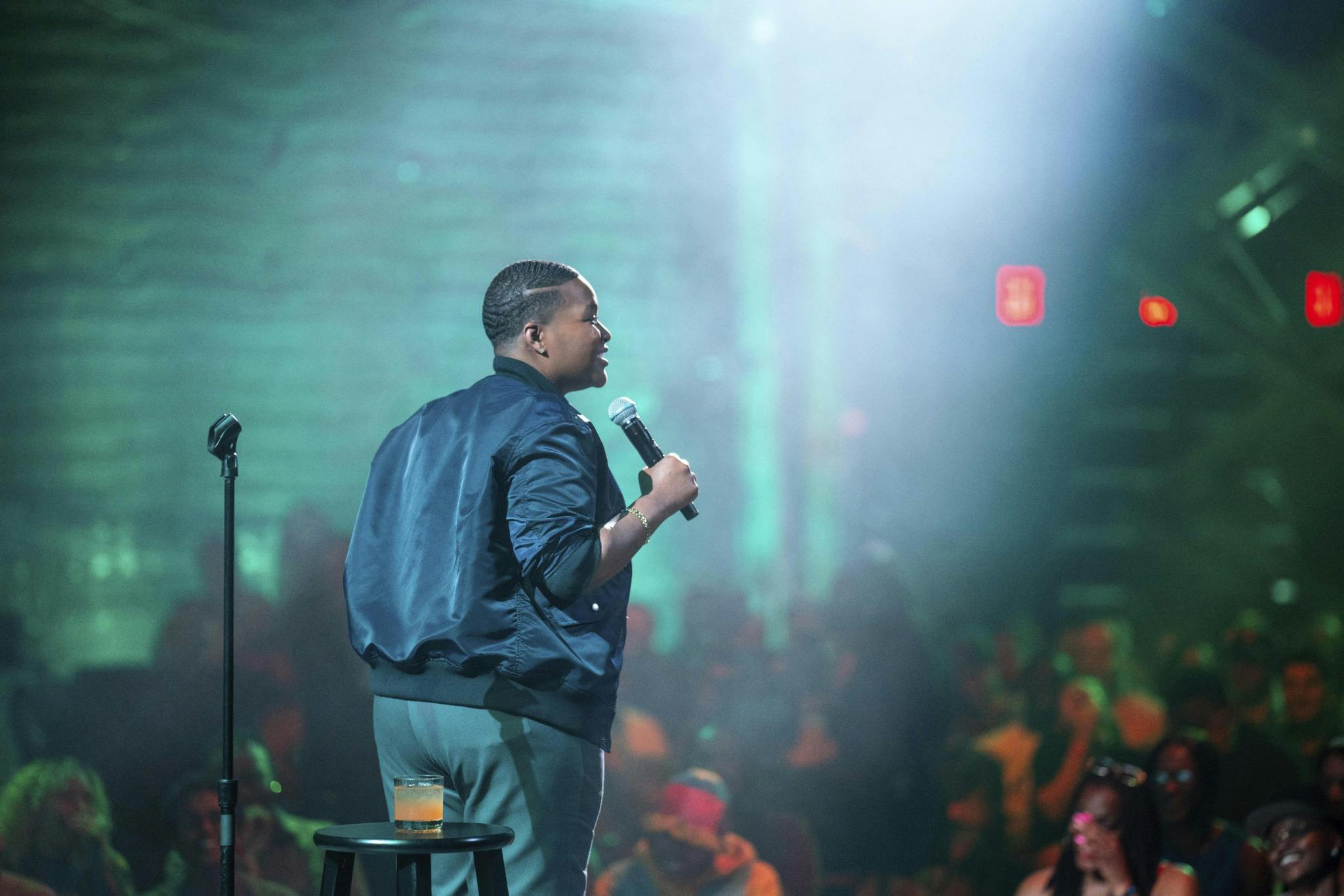 Image for the HBO Original Comedy Special SAM JAY: SALUTE ME OR SHOOT ME Debuts September 23 press release