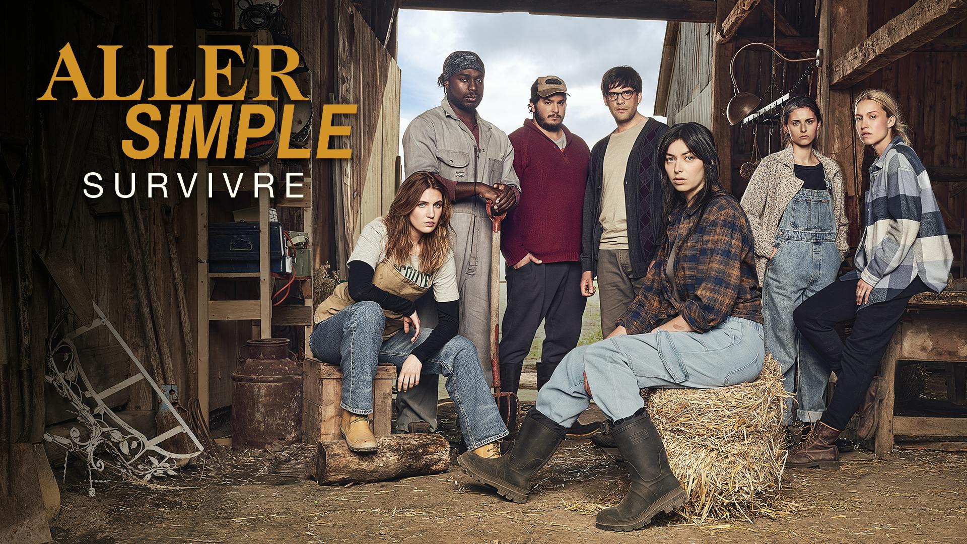 Affiche de la série Aller simple : survivre