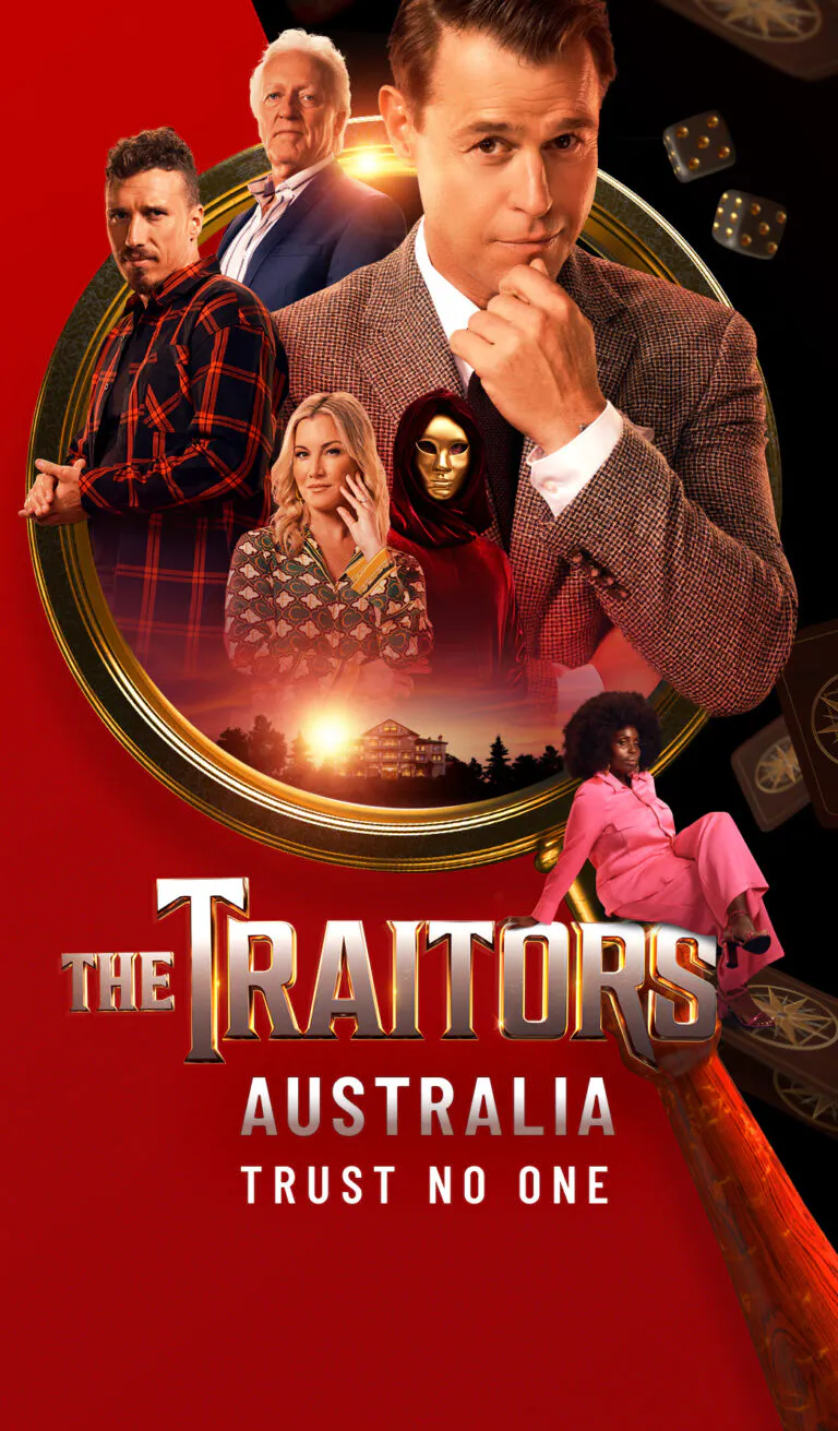 The Traitors Australia poster art