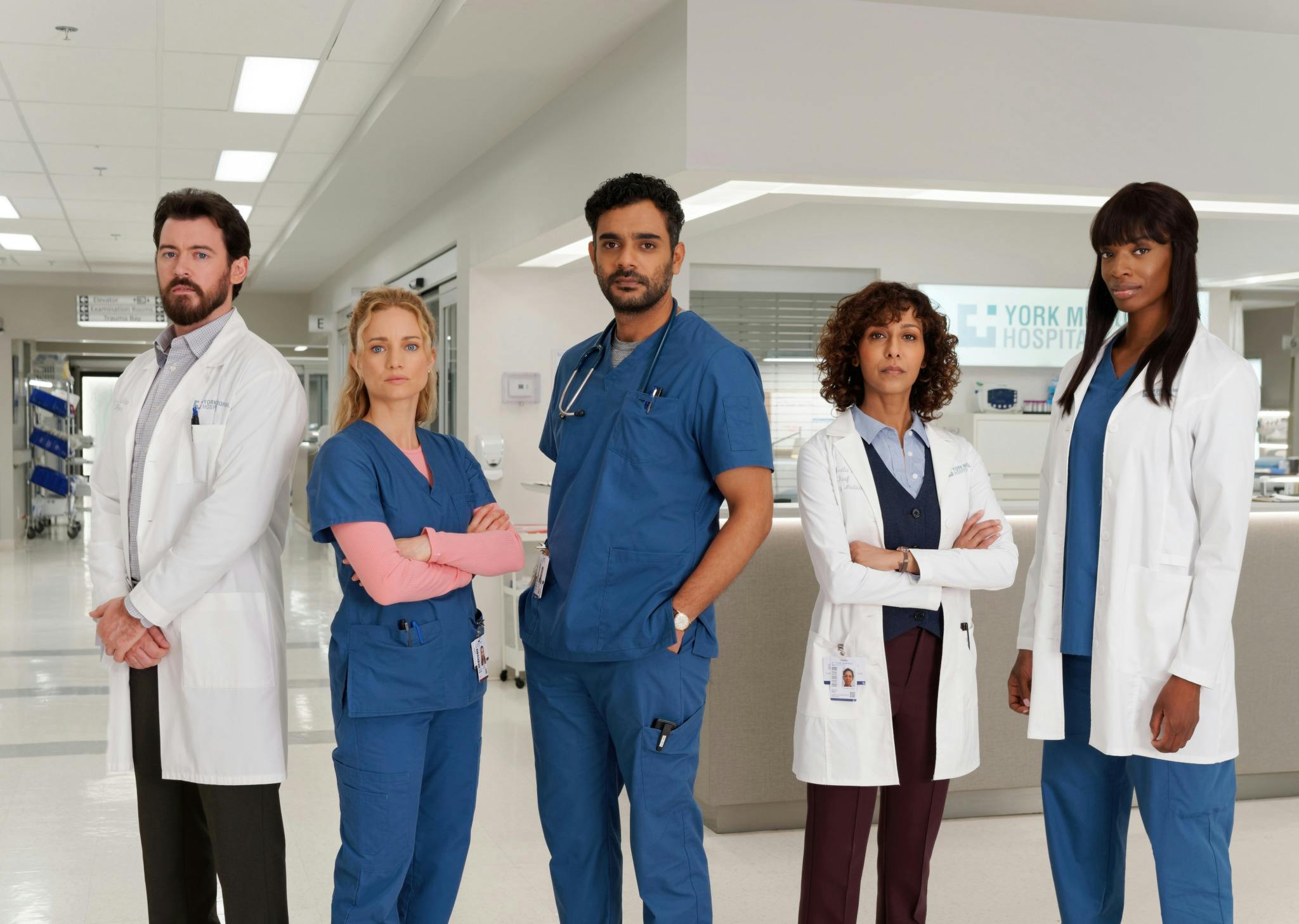 Cast image from TRANSPLANT Season 4