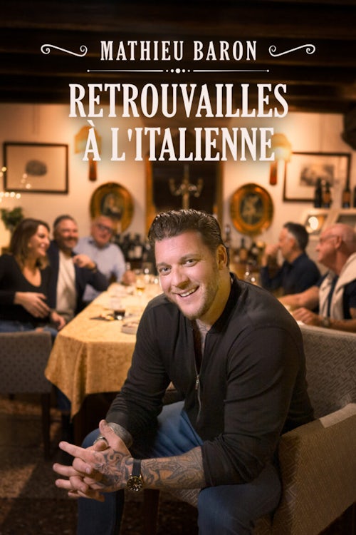 VIE_MathieuBaron_KeyArt_2000x3000 Mathieu Baron : retrouvailles à l’italienne affiche promotionnelle