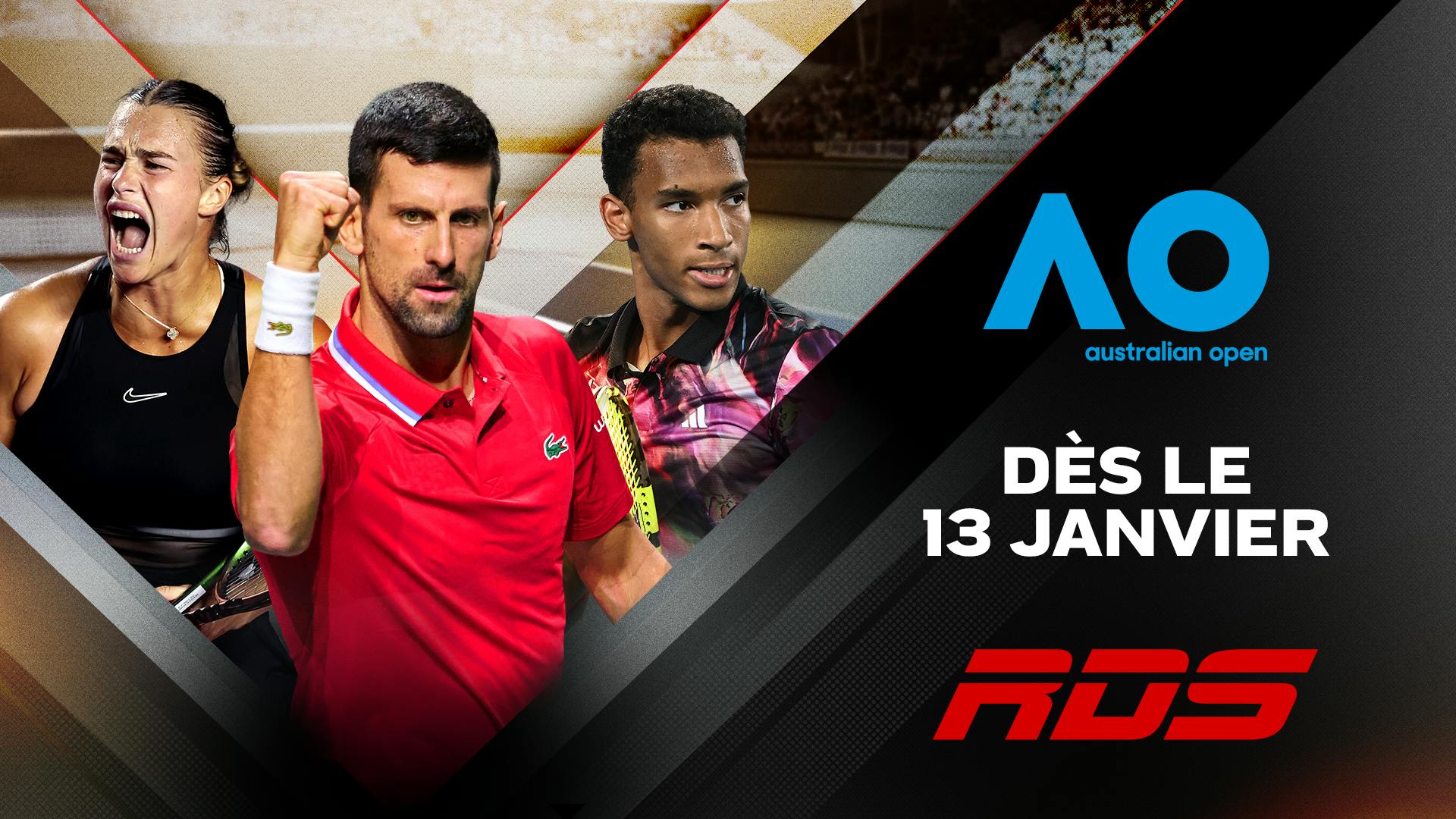 Image en vedette de l'article RDS présente les INTERNATIONAUX D’AUSTRALIE du 13 au 28 janvier