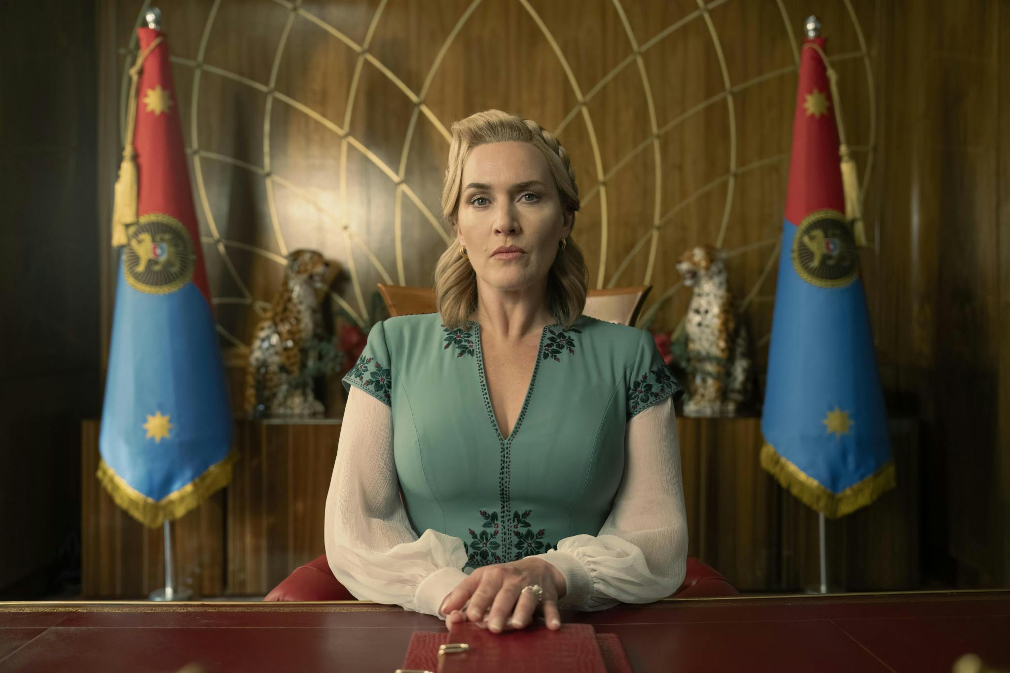 Image for the Kate Winslet’s Character is The Voice of Authority But Not Necessarily The Voice of Reason in THE REGIME press release