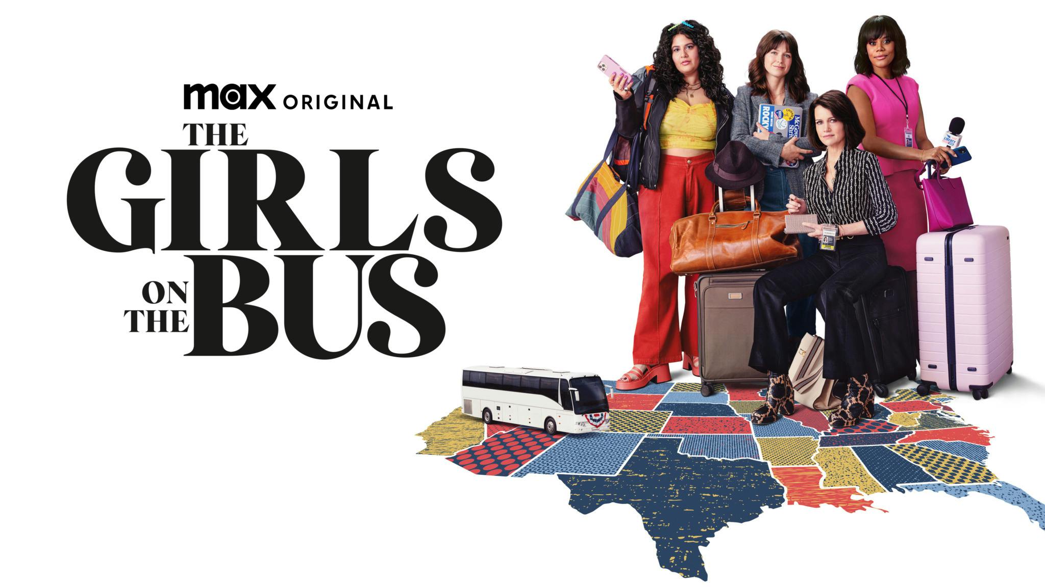 Image for the Max Original Drama Series THE GIRLS ON THE BUS Debuts March 14 press release