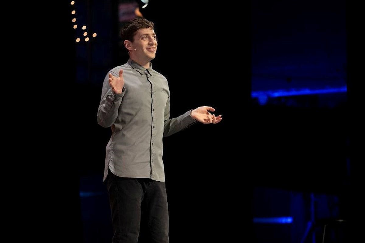 Image for the HBO Original Comedy Special ALEX EDELMAN: JUST FOR US Debuts April 6 press release