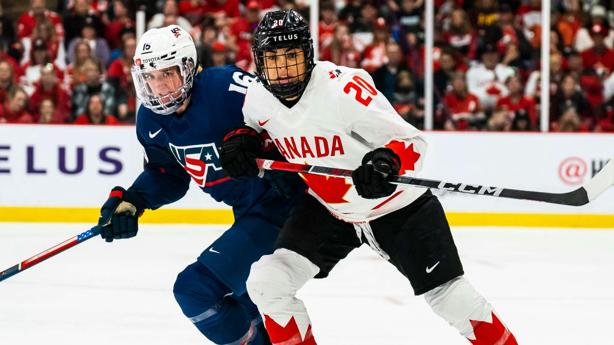 Image en vedette de l'article RDS présente le CHAMPIONNAT DU MONDE FÉMININ 2024 DE L’IIHF du 4 au 14 avril