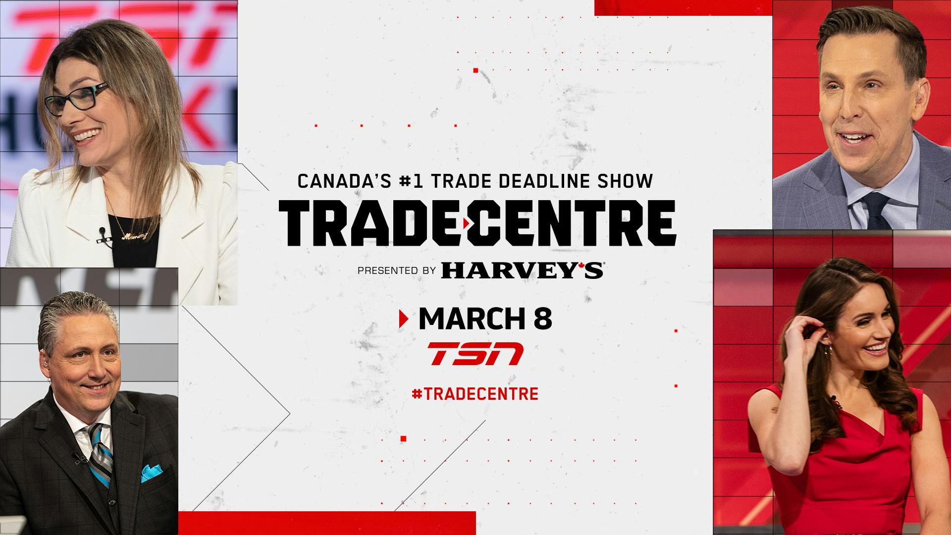 TSN Hockey’s AllStar Team Covers Every Angle of NHL Trade Deadline Day with TRADECENTRE, March