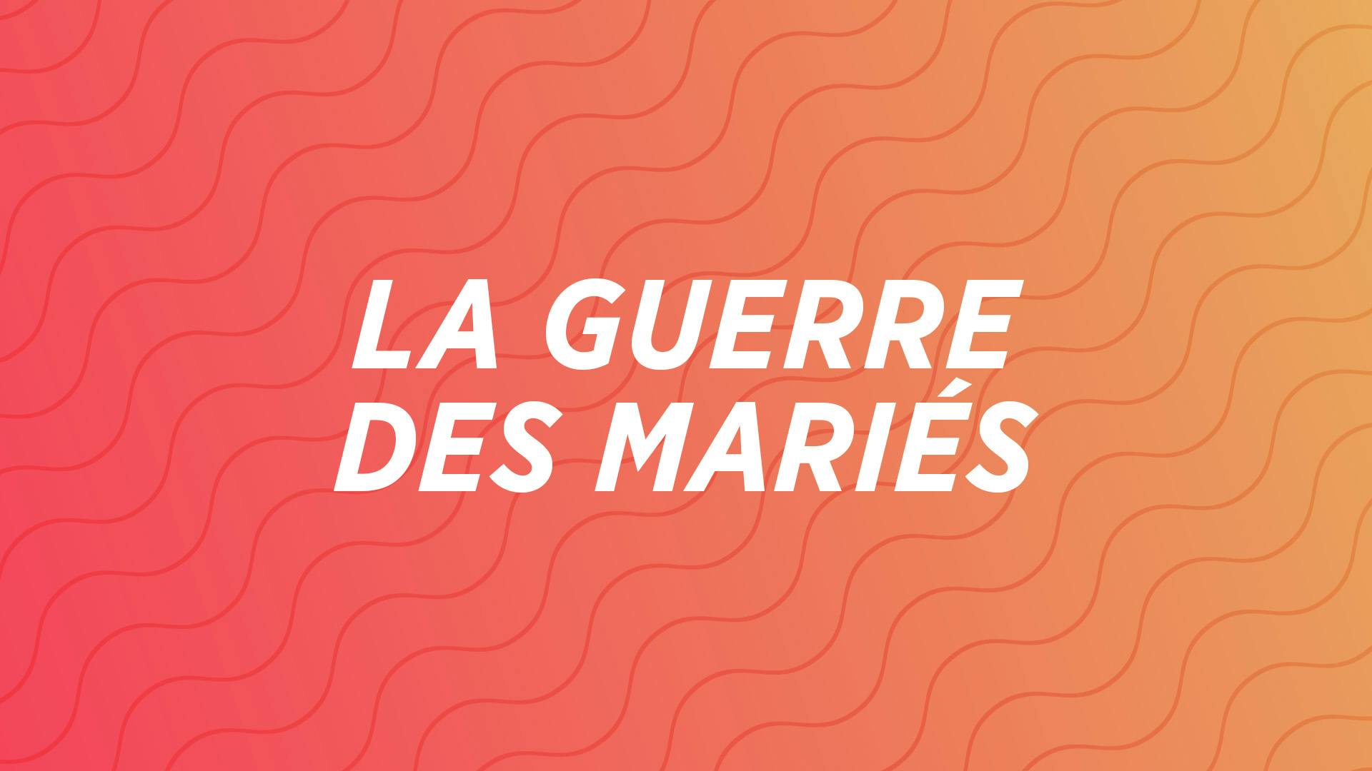 Image en vedette de l'article Des noces de rêve à Canal Vie cet automne avec LA GUERRE DES MARIÉS