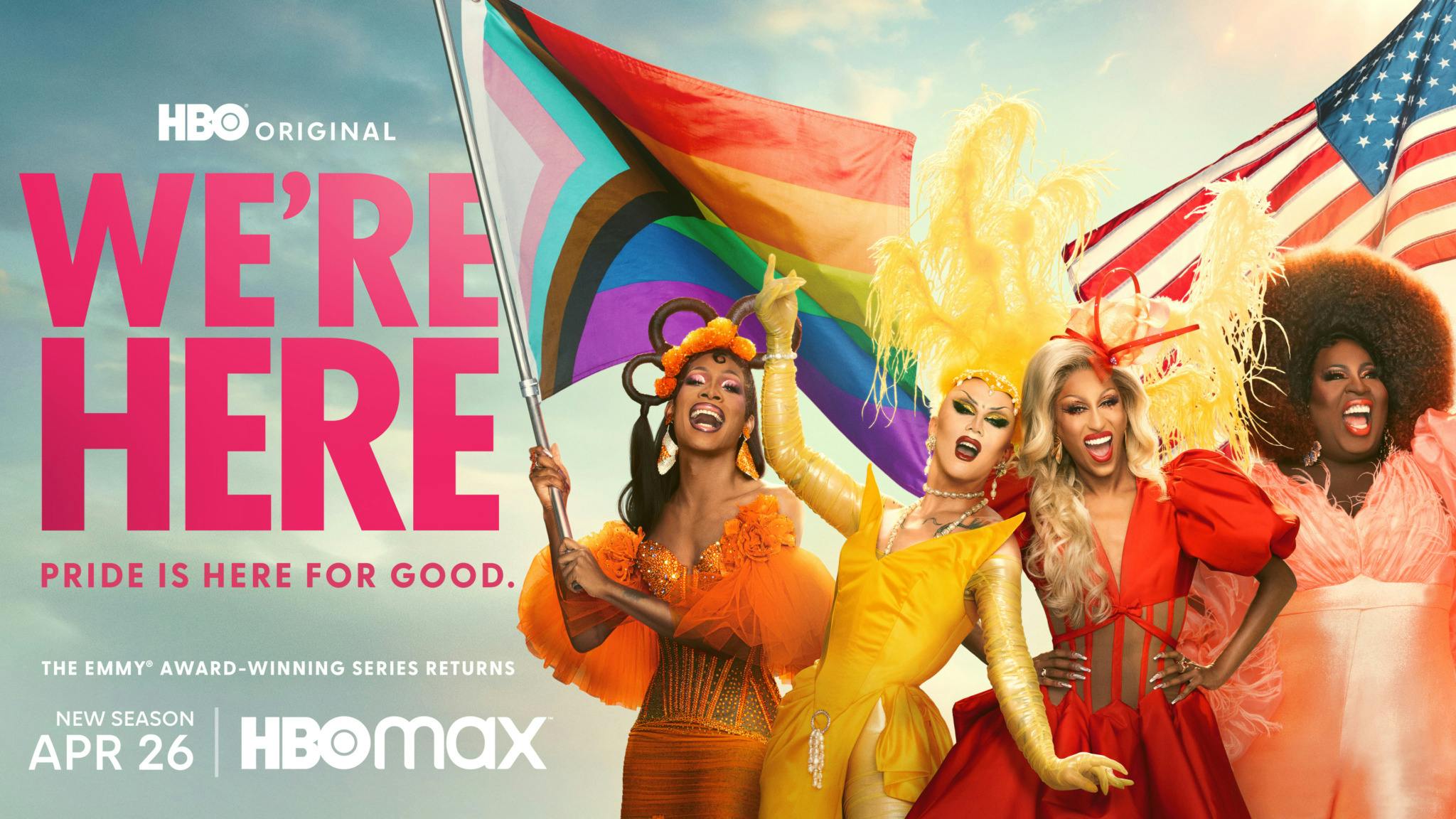 Image for the HBO Releases Official Trailer And Key Art For Season Four Of The Emmy-Winning Unscripted Series WE’RE HERE press release