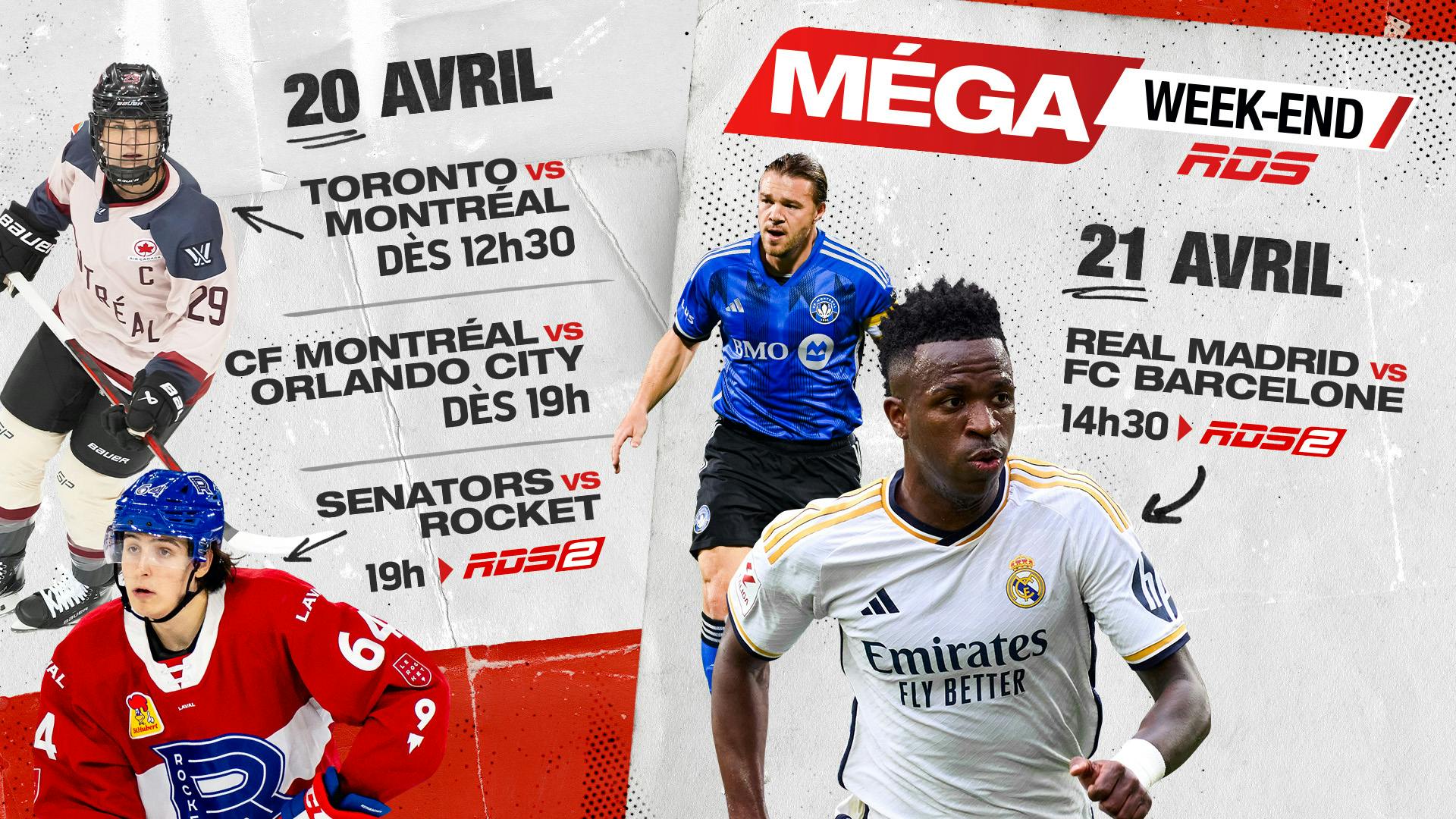 Image en vedette de l'article Toronto vs Montréal : le match de la LPHF au Centre Bell au cœur d’un méga week-end d’action à RDS